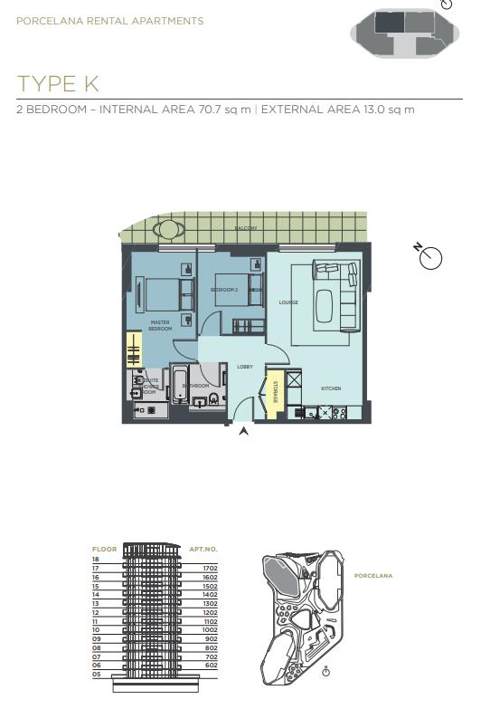 Image of Apartment - 2 Bedrooms - 2 Bathrooms for Rental in EuroCity-Gibraltar, Image 14
